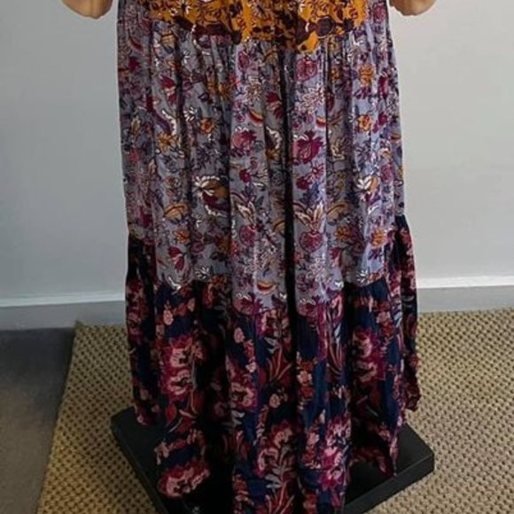 TIGERLILY Paradis Patchwork Maxi Dress RRP$270 - Picture 15 of 16